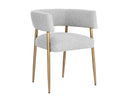 Belfast Heather Grey Dining Armchair Maestro by Matho Sun