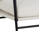 Heather Ivory Tweed Armchair Meadow by Matho Sun, view 6