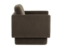 Meg Dark Brown Armchair Everton by Matho Sun, view 3