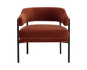 Meg Rust Lounge Chair Lola by Matho Sun, view 2