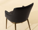 Bravo Black Dining Armchair Franklin by Matho Sun, view 3