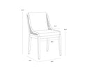 Natural Palazzo Taupe Dining Chair Sorrento by Matho Sun, view 8