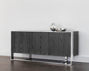 Stainless Steel Grey Sideboard Dalton by Matho Sun, view 4