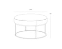 Tobacco Tan Ottoman Elgin by Matho Sun, view 4
