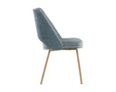 Bergen French Blue Dining Chairs set of 2 Radella by Matho Sun, view 3