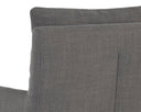Effie Smoke Dining Armchair Glenrose Wheeled by Matho Sun, view 7