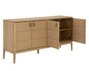 Rustic Oak Sideboard Etienne by Matho Sun, view 4