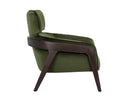 Moss Green Lounge Chair Maximus by Matho Sun, view 3