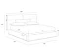 King Chacha Cream Bed Beckham by Matho Sun, view 6