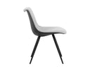 Black Belfast Heather Grey / Rosemary Dining Chair Lipa by Matho Sun, view 3