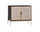 Small Gold Black/Natural Sideboard Avida by Matho Sun