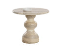 Travertine Look Dune 34" Bistro Table Raul by Matho Sun
