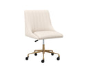 Beige Linen Office Chair Halden by Matho Sun