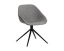 Nightfall Black / November Grey Dining Chair Mccoy Swivel by Matho Sun