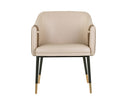 Napa Beige / Napa Tan Dining Armchair Carter by Matho Sun, view 2