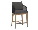 Natural Gracebay Grey Counter Stool Capri by Matho Sun