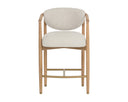 Light Oak Monument Oatmeal Counter Stool Sigrid by Matho Sun, view 2