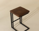 Black Bravo Cognac Counter Stools set of 2 Boone by Matho Sun, view 6