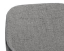 Nightfall Black / November Grey Dining Chair Mccoy Swivel by Matho Sun, view 6