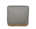 Palazzo Taupe Lounge Chair Carbonia Swivel by Matho Sun, view 5