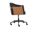 Napa Black / Napa Cognac Office Chair Carter by Matho Sun, view 3