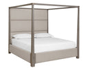 King Zenith Taupe Grey Bed Danette Canopy by Matho Sun