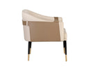 Napa Beige / Napa Tan Lounge Chair Carter by Matho Sun, view 3