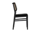 Abbington Black / Natural Dining Chairs set of 2 Annex by Matho Sun, view 2