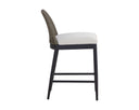 Black Louis Cream Counter Stool Calandri by Matho Sun, view 3