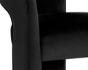 Abbington Black Dining Armchair Isidore by Matho Sun, view 6