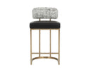 Bravo Black / Halton Birch Counter Stool Larissa by Matho Sun, view 2