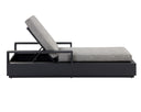 Charcoal Lanikai Salt And Pepper Lounger Tavira by Matho Sun, view 5
