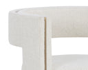 Rhea Light Barley Dining Armchair Adamina by Matho Sun, view 6