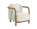 Dove Cream Lounge Chair Beatrice by Matho Sun