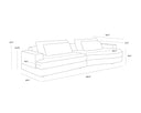 Danny Cream Sofa Baela by Matho Sun, view 7