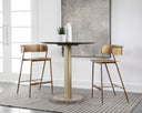 Antique Gold Counter Stool Keanu by Matho Sun, view 5