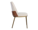 Belfast Oatmeal / Bravo Cognac Dining Chairs set of 2 Marie by Matho Sun, view 2
