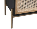 Large Gold Black/Natural Sideboard Avida by Matho Sun, view 8