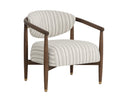 Antique Brown Gifford Script Lounge Chair Sigrid by Matho Sun
