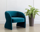 Timeless Teal Lounge Chair Rosalia by Matho Sun, view 5