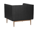 Vintage Black Armchair Batavia by Matho Sun, view 4