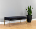 Abbington Black / Bravo Black Bench Bellevue by Matho Sun, view 4