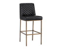 Coal Black Barstool Leighland by Matho Sun