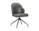 Overcast Grey Dining Chair Bretta Swivel by Matho Sun