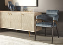 Nono Petrol Dining Armchair Sharqui by Matho Sun, view 8
