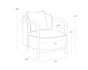 Opera Spice Lounge Chair Beatrice by Matho Sun, view 6