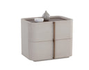 Small Cream Nightstand Jamille by Matho Sun, view 2
