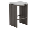 Warm Grey Gracebay Light Grey Barstool Verin by Matho Sun