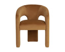 Meg Gold Dining Armchair Isidore by Matho Sun, view 2