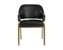 Cantina Black Dining Armchair Malachi by Matho Sun, view 2